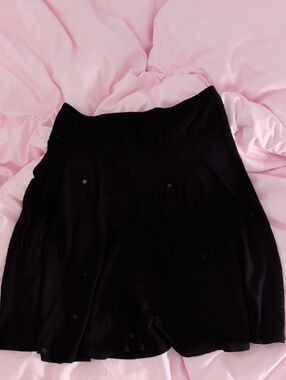 RW&CO. Black A-Line Skirt